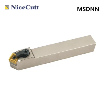 Nicecut Tekinimo Įrankiai CNC Staklės MSDNN Išorės Tekinimo Įrankio Laikiklis Pjovimo SNMG Karbido Tekinimo Įterpti