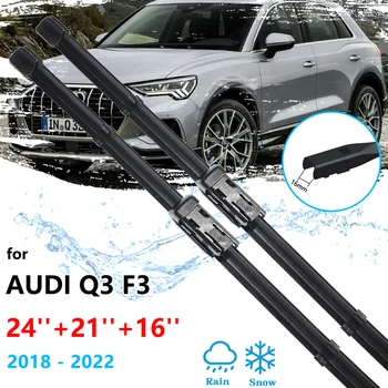 Audi Q3 F3 MK2 2018 2019 2020 2021 2022 Gumos Juostelės Papildymo Priekiniai Galiniai Valytuvai Rinkinys Priekinio stiklo Valymas, Automobilių Reikmenys
