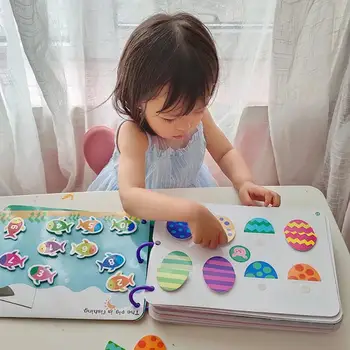 Montessori Žaislai, Ramioje Užimtas Vaikiška Knyga Ikimokyklinio Veiklos Rišiklio Užimtas Valdybos Autizmo Ankstyvo Mokymosi Žaislai Vaikams