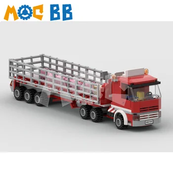 SS Mažų Ūkių Transporto Sunkvežimių Building Block Modelis Žaislai Suderinama su KOJA Tech Žaislai Vaikams Berniukų, Mergaičių Atostogų Dovanos