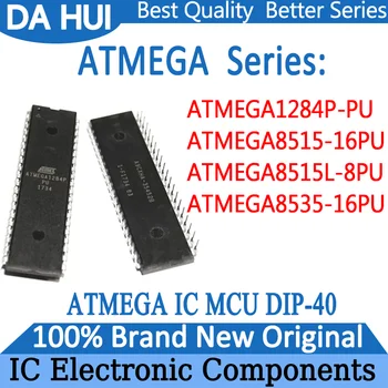 Naujas ATMEGA1284P-PU ATMEGA8515-16PU ATMEGA8515L-8PU ATMEGA8535-16PU ATMEGA1284P ATMEGA8515 ATMEGA IC MCU Chip CINKAVIMAS-40 Sandėlyje