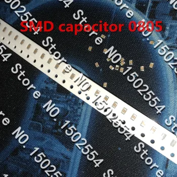 50PCS/DAUG SMD keraminių kondensatorių 0805 10UF 6.3 V 10V 106K 10% X7R MLCC Keraminių Kondensatorių Originalas