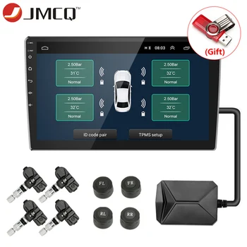 JMCQ USB Automobilių Padangų Slėgio stebėjimo Sistemos, Signalizacijos PSSS Automobilio 