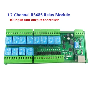 2 IN1 12Ch Ethernet/RS485 Relės Modulis Modbus RTU TCP/IP UART Tinklo valdiklio Jungiklį Valdybos PLC PTZ Kamera Motorinių LED