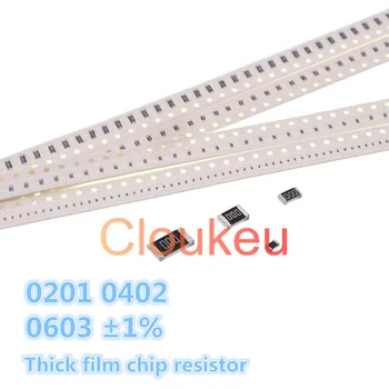 Chip Resistors 0201 0402 0603 1% 32.4 K 33.2 K 34K 34.8 K 35.7 K 36K 36.5 K 37.4 K 38.3 K 39K39.2K 40.2K41.2K 42.2K43.2K 44.2K45.3K ohm