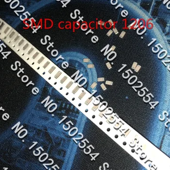 10VNT/DAUG SMD keraminių kondensatorių 1206 22UF 25V 50V 226K 10% X7R nepolinės kondensatorius C3216 keramikos