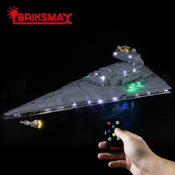 BriksMax Led Šviesos Rinkinys 75252 Imperial Star Destroyer , Romote Kontrolės