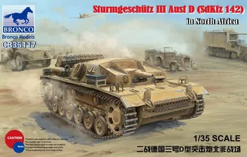 Bronco CB35117 1/35 Sturmgeschutz III Ausf D Sd.Kfz.142 Afrika