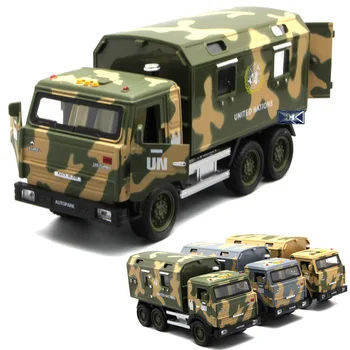 Lieti karinis modelis, 1:32 masto Modeliavimas karinių sunkvežimių,lieti traukti atgal žaislinius automobilius,nemokamas pristatymas