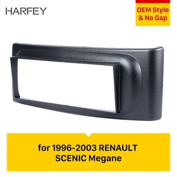 Harfey 1996 m 1997-2003 RENAULT Megane SCENIC Į Brūkšnys Mount Kit Adapteris Auto Stereo Įdiegti DVD Rėmelis 1 DIN Car Stereo Fasciją