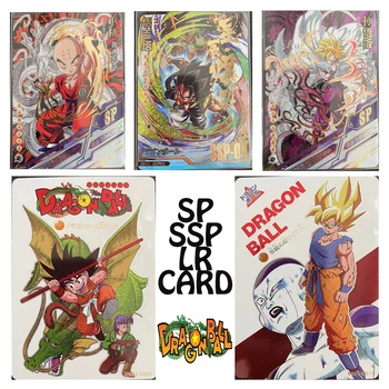 Anime Dragon Ball Son Gohan Majin Buu Vedžitas IV Frieza pav retos SP SSP LR žaidimas kolekcija kortelės vaiko Žaislas gimtadienio Dovana