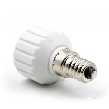 LED Lempos Bazės E14, kad GU10 LED lempos laikiklis Žibinto Lemputės E14, kad GU10 atspari Ugniai Varžto Lizdas Adapteris Keitiklis priedai