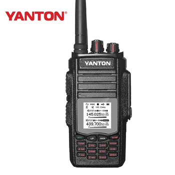 YANTON T-650UV Karšto pardavimas nešiojamų radijo walkie talkie 10km radijo kumpis radijo ilgą atstumą radijo stotele Kumpis Du Būdu Radijo