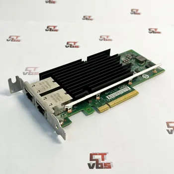X540-T2 Intel X540 Chipset PCIe x8 Dual Vario RJ45 10Gbps Port Ethernet Tinklo Korta Suderinama