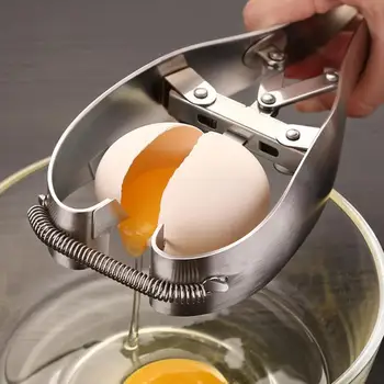 VKTECH Kiaušinio Lukšto Jungiklis Nerūdijančio Plieno Daugiafunkcį Kiaušinių Cutter Virtuvės Reikmenys Kiaušinių Striptizo Nešiojamąjį Įtaisą Karšto Pardavimui Naujas