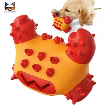 MEOWS Šunį Kramtyti Žaislus Krabų Formą Naujo Dizaino Interaktyvias Mokymo Molinis Valyti Dantis, Pašalinti Dantų Akmenis