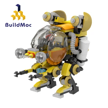 Buildmoc Kūrybinių Idėjų Kasybos Mech Mk1 Robotas Modelis SS Nustatyti, Statyba Blokai Rinkiniai Žaislai Vaikams Dovanos Vaikams Žaislų 258PCS Plytos