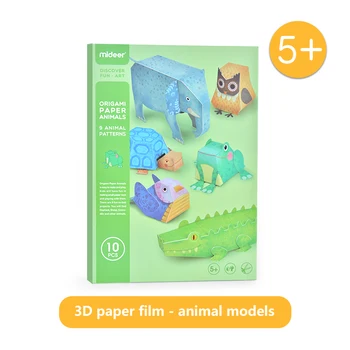 Mideer Vaikų Origami Vaikai Ankstyvojo Ugdymo Rankų darbo Gyvūnai 3Dorigami Popierių, Meno ir Amatų, Žaislų Daugiau Nei 5 Metai