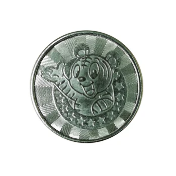 10vnt 25*1.85 mm Nerūdijančio Plieno Arkadinis Žaidimas Simbolinis Monetos