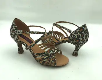 Naujas Fashional moterų lotynų šokių batai, šokių salsos bateliai tango batai vakarėlių ir vestuvių batai pritaikyti spalva 6287LP