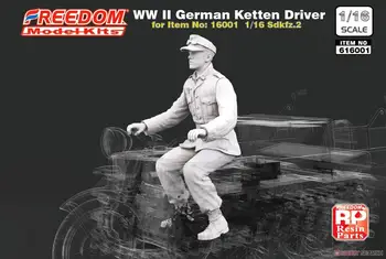 LAISVĖS 616001 1/16 WW.II vokiečių Sd.kfz.2 Kettten Kraftrad Vairuotojo Pav.