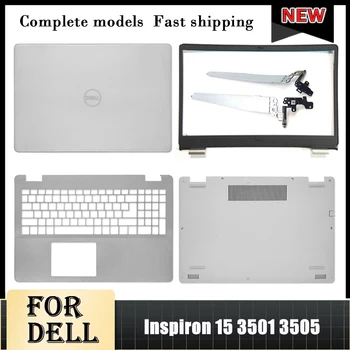 Naujas Originalus, Skirtas Dell Inspiron 15 3501 3505 Nešiojamas LCD Back Cover Front Bezel Palmrest Vyrių Apačioje Atveju 09F6PT 064D8T 3501 3505