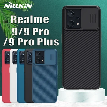 Realme 9i 9 Pro Plus 5G Atveju Nillkin Super Plonas Matinio apsaugoti kietas Skaidrių Kameros Apsaugoti Objektyvo Galinio Dangtelio Realme 9 Pro+ 9e