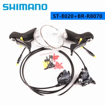 Shimano Ultegra R8020/R8025/R8070 + R8070 shifter Svertų R8070 Hidrauliniai Diskiniai Stabdžiai Butas Mount Suportai 2 x 11 greitis
