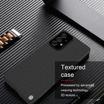 Samsung Galaxy A53 5G Atveju Nillkin Tekstūra Prabanga Nailono Pluošto patvarus Atgal Shell 