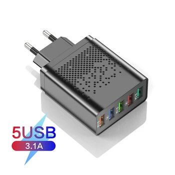 USB Įkroviklis Greitai Įkrauti 3.0 Mobiliojo Telefono Adapteris, skirtas 
