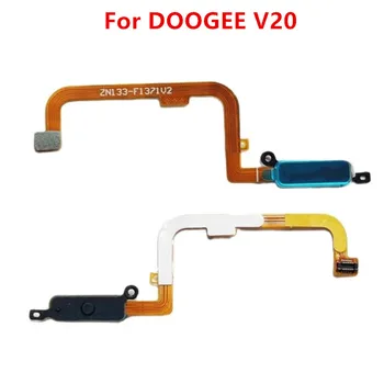 Naujas Originalus DOOGEE V20 pirštų Atspaudų Mygtuką Jutiklis Flex Kabelis Remontas, Pakeitimas Reikmenys Doogee V20 Išmanųjį telefoną