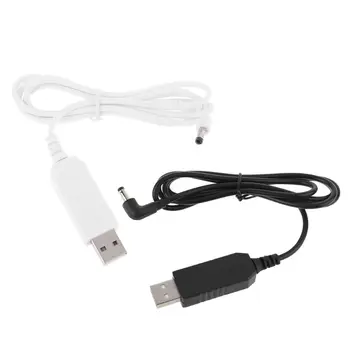 USB įkrovimo kabelis 5V į 12V 90 laipsnių maitinimo laidas 4.0x1.7mm už Tmall smart 