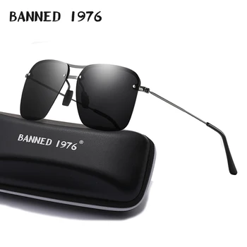 2021 Vyrų Kokybės Akiniai nuo saulės Vėliau kaip Vyrų Vairavimo Atspalvių BLSK Metalo Saulės akiniai Vyras UV400 Akiniai originalus dizainerio Oculos