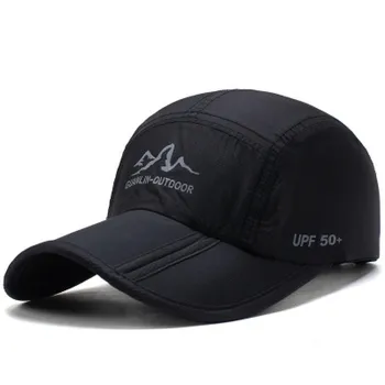Naujas GUANLIN-ATVIRAME laiške spausdinimo beisbolo kepuraitę pavasarį greitai-džiovinimo kepurės lankstymo lauko skėtį nuo saulės skrybėlę snapback cap