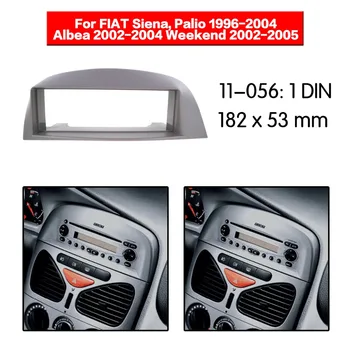 1Din Radijo fascia FIAT Siena Palio Albea Savaitgalį Stereo konsolių Montavimas Brūkšnys Rinkinys Apdailos Rėmas 11-056